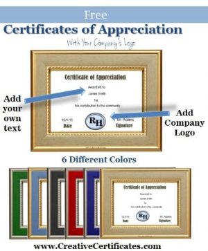 certificate-of-appreciation company logo